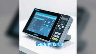 แผงควบคุมระบบสัมผัส HMI ขนาด 12 นิ้ว