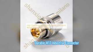 M12 A Coding PCB Connector Reliable Industrial Connectivity