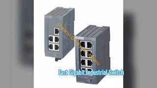 Fast Gigabit Industrial Ethernet Switch 8 Port Solution