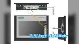 TP1500 Comfort HMI Rugged Industrial Touchscreen Display